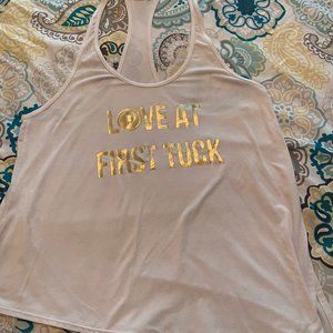 DYI Brand Pure Barre logo Racerback Tank